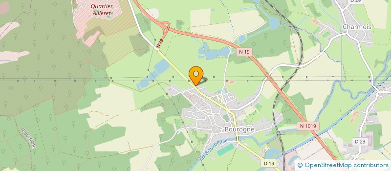 localisation de l'entreprise TAXI CLERGET VINCENT à BOUROGNE