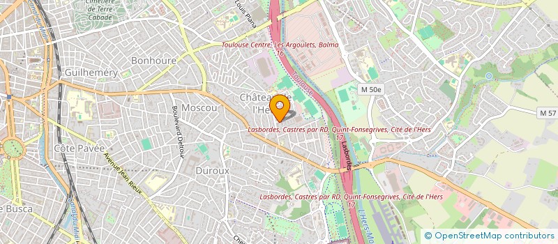 localisation de l'entreprise TAXI CO' à TOULOUSE