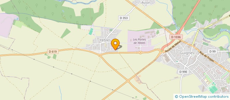 localisation de l'entreprise TAXI COLIBRI SERVICES  YEBLES