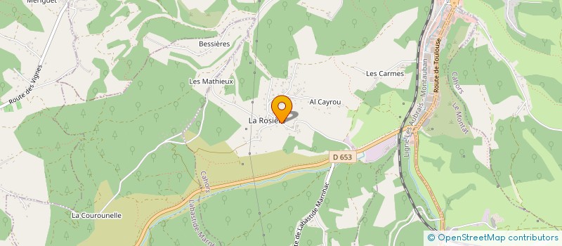 localisation de l'entreprise TAXI COLIS DISPO à CAHORS