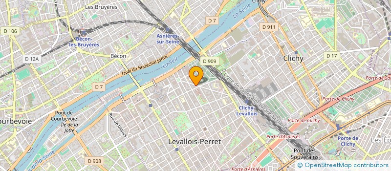 localisation de l'entreprise TAXI CONCEPT à LEVALLOIS-PERRET