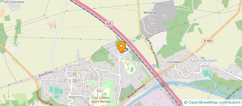 localisation de l'entreprise TAXI CONFLUENCE  MONTEREAU-FAULT-YONNE