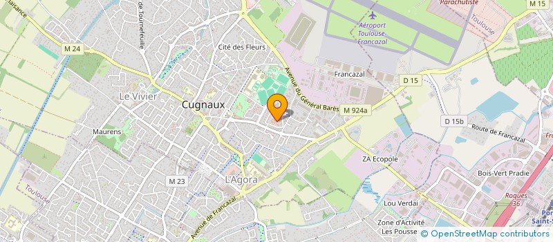 localisation de l'entreprise TAXI CONFORT 31 à CUGNAUX