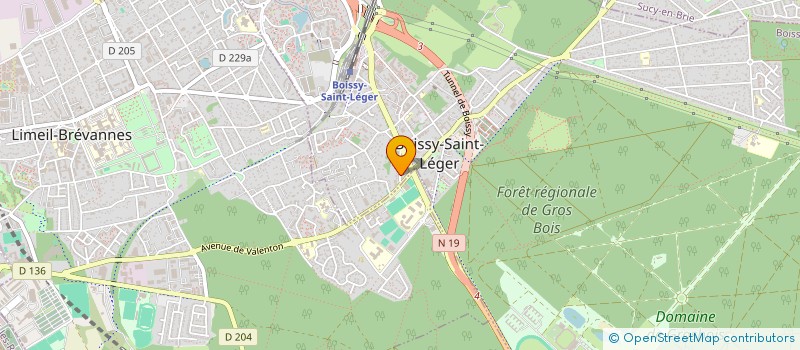 localisation de l'entreprise TAXI CONVENTIONNE TVD à BOISSY-SAINT-LEGER