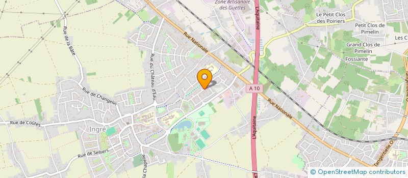 localisation de l'entreprise TAXI CRIS à ORMES