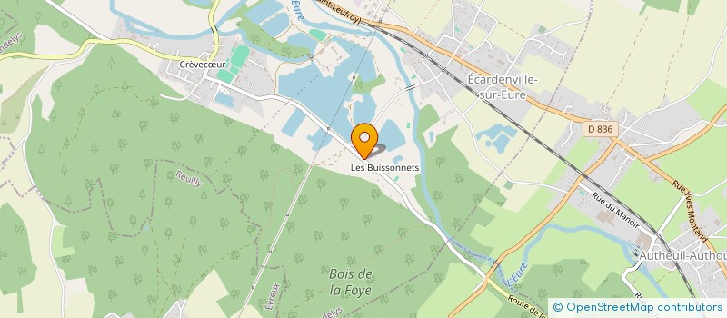 localisation de l'entreprise TAXI CVE  CLEF VALLEE D'EURE