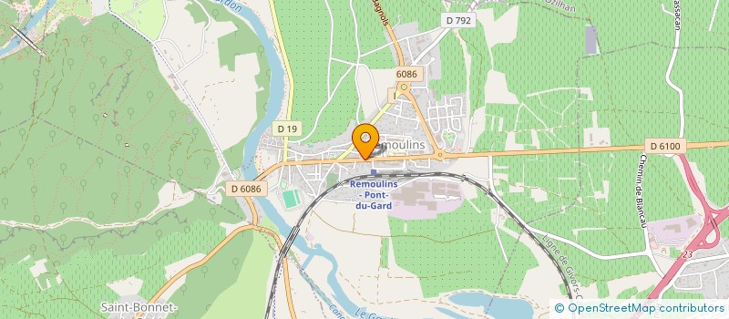 localisation de l'entreprise TAXI CYRIL  REMOULINS