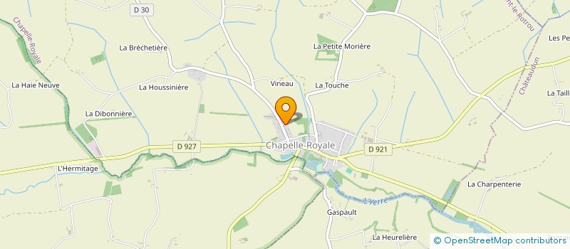 localisation de l'entreprise TAXI CYRIL à CHAPELLE-ROYALE