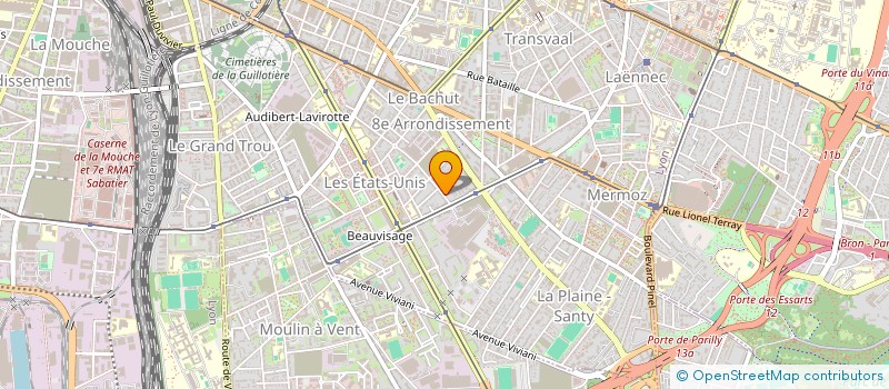 localisation de l'entreprise TAXI DAMIEN à LYON