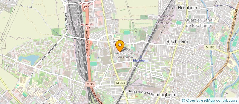 localisation de l'entreprise TAXI DAOUDI SARL  BISCHHEIM