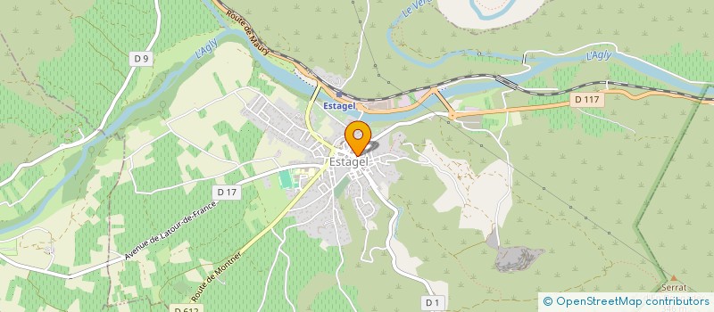 localisation de l'entreprise TAXI DAVID OLIVE  ESTAGEL