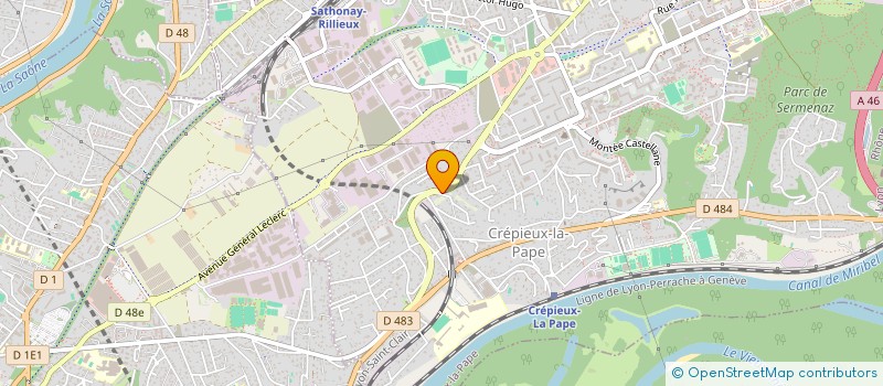 localisation de l'entreprise TAXI DAVY MOZO à RILLIEUX-LA-PAPE