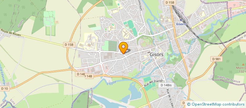 localisation de l'entreprise TAXI DE GISORS à GISORS