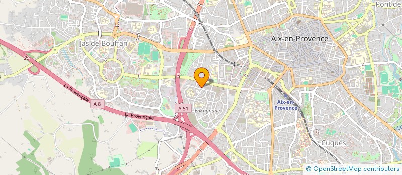 localisation de l'entreprise TAXI DE L'ANGE à AIX-EN-PROVENCE