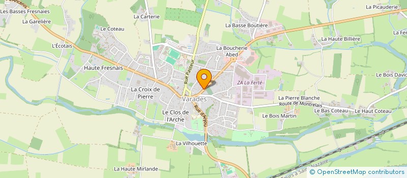 localisation de l'entreprise TAXI DE L'AUXENCE  LOIREAUXENCE