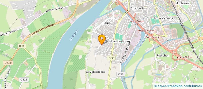 localisation de l'entreprise TAXI DE L OCCITANIE à ARLES
