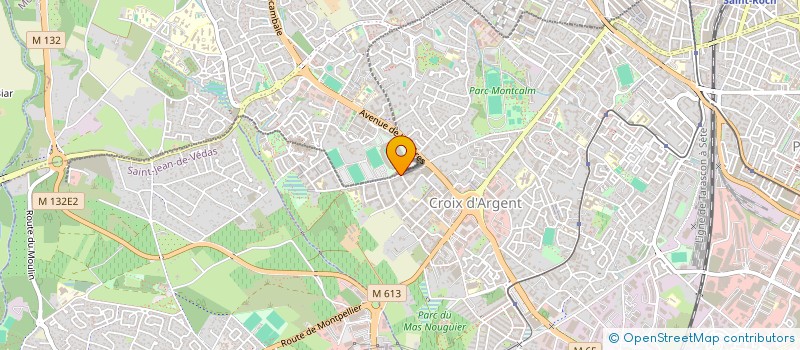 localisation de l'entreprise TAXI DE L'OVALIE à MONTPELLIER