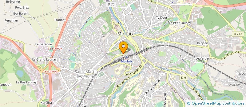 localisation de l'entreprise TAXI DE LA BAIE à MORLAIX