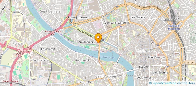 localisation de l'entreprise TAXI DE LA DAURADE à TOULOUSE