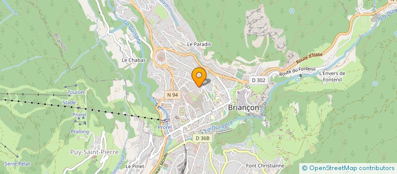 localisation de l'entreprise TAXI DE LA GUISANE  VILLAR-SAINT-PANCRACE