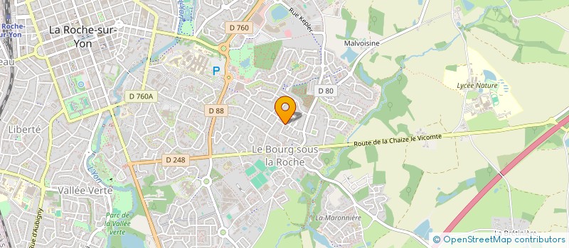localisation de l'entreprise TAXI DE LA PENDULE à LA ROCHE-SUR-YON