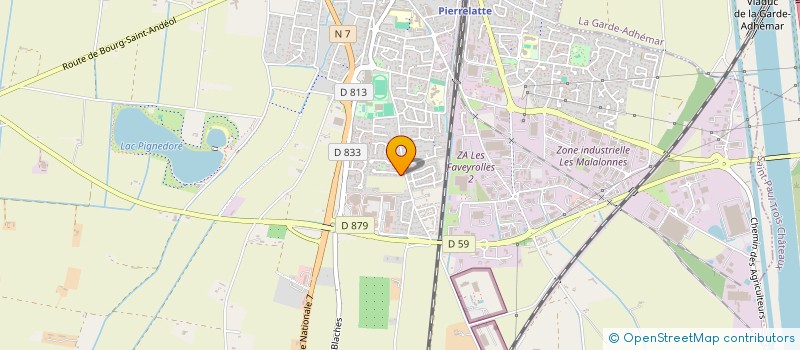 localisation de l'entreprise TAXI DE LA VALLEE  SAINT-PAUL-TROIS-CHATEAUX