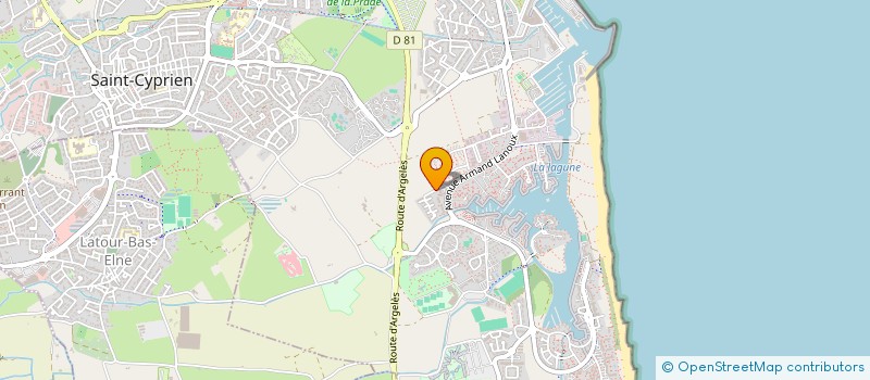 localisation de l'entreprise TAXI DE SAINT GENIS  SAINT-CYPRIEN