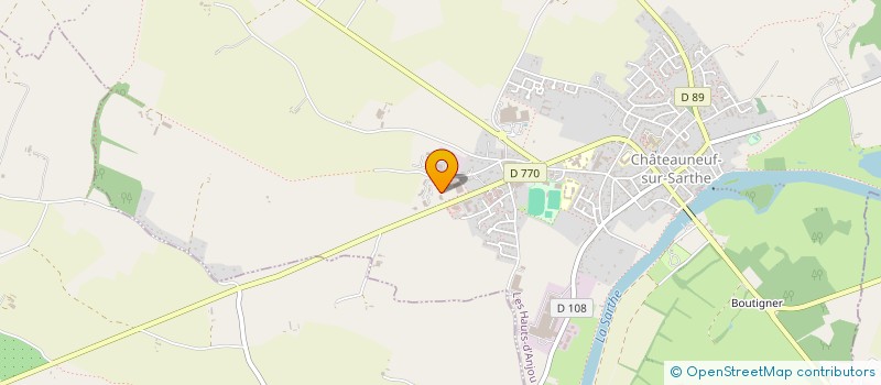 localisation de l'entreprise TAXI DE TIERCE  LES HAUTS-D'ANJOU