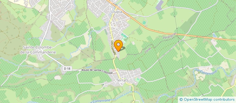 localisation de l'entreprise TAXI DEL CANIG  LLUPIA