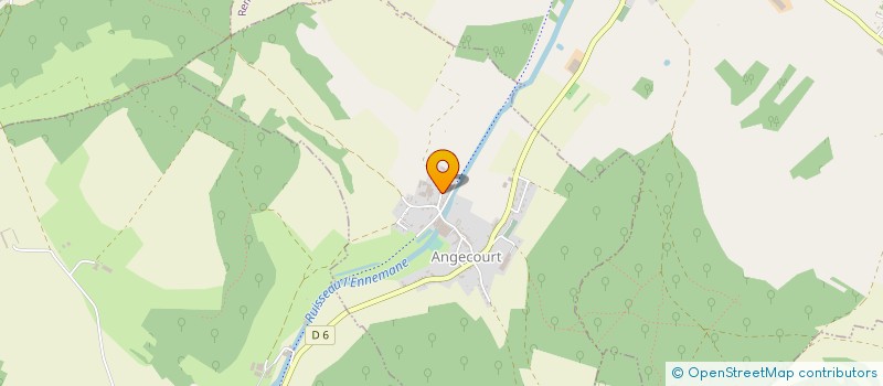 localisation de l'entreprise TAXI DELAND à ANGECOURT