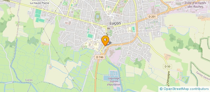 localisation de l'entreprise TAXI DELTA FRET à LUCON