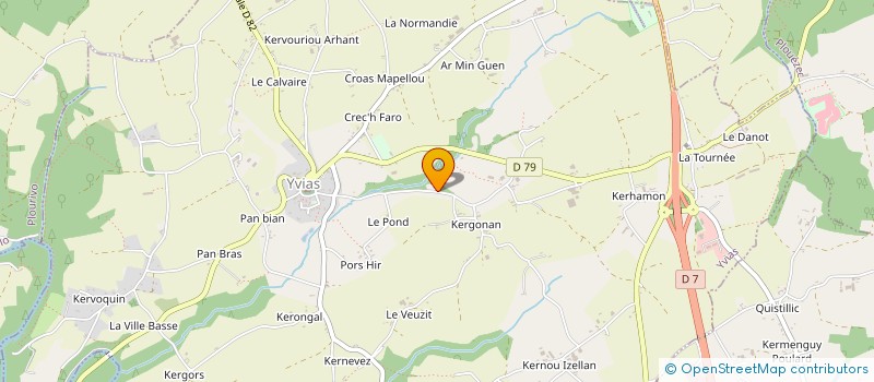 localisation de l'entreprise TAXI DERRIEN  YVIAS