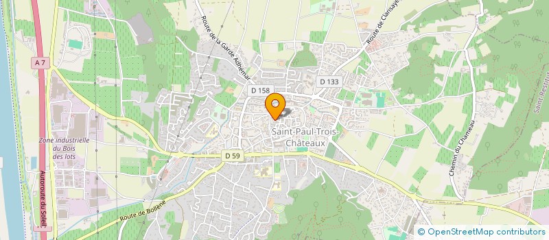 localisation de l'entreprise TAXI DES GRANGES-GONTARDES  LA GARDE-ADHEMAR