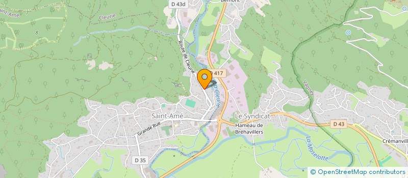 localisation de l'entreprise TAXI DES IMAGES  SAINT-AME