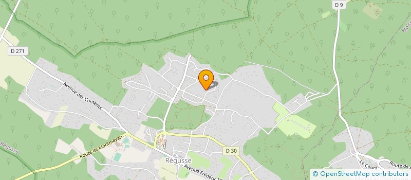 localisation de l'entreprise TAXI DES LAVANDES à REGUSSE