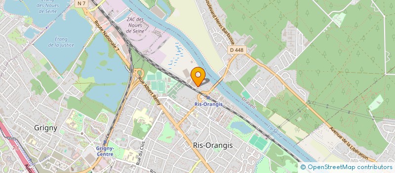 localisation de l'entreprise TAXI DIDI VTC à RIS-ORANGIS