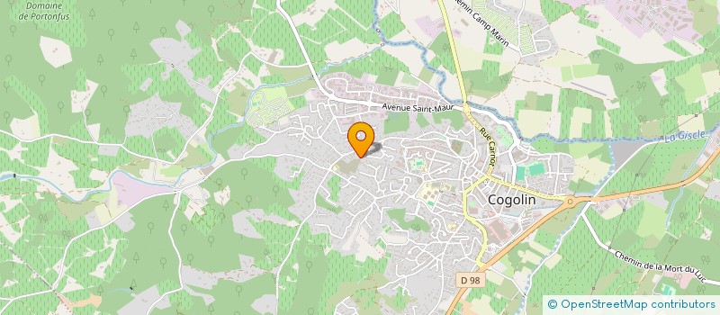 localisation de l'entreprise TAXI DIDIER à COGOLIN