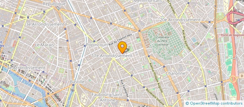 localisation de l'entreprise TAXI DINER à PARIS