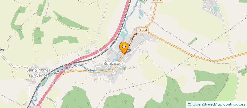 localisation de l'entreprise TAXI DOMICILE SERVICES à BOULZICOURT