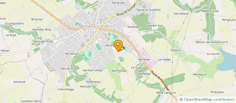 localisation de l'entreprise TAXI DREAN  PLONEOUR-LANVERN