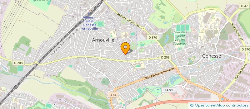 localisation de l'entreprise TAXI DRIF à GONESSE