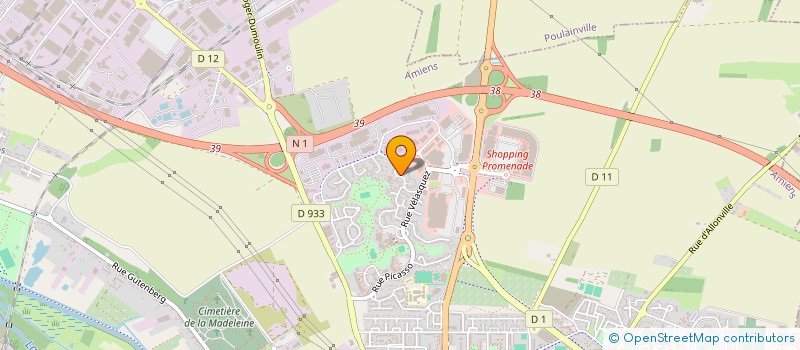 localisation de l'entreprise TAXI DRIVER  AMIENS