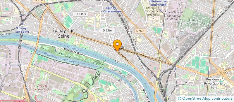localisation de l'entreprise TAXI DRIVER à EPINAY-SUR-SEINE