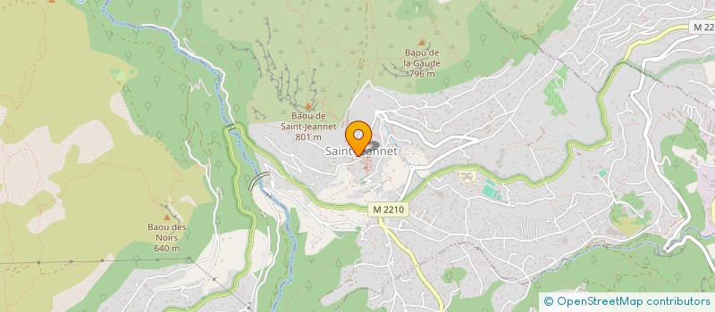 localisation de l'entreprise TAXI DRIVING BHX  SAINT-JEANNET