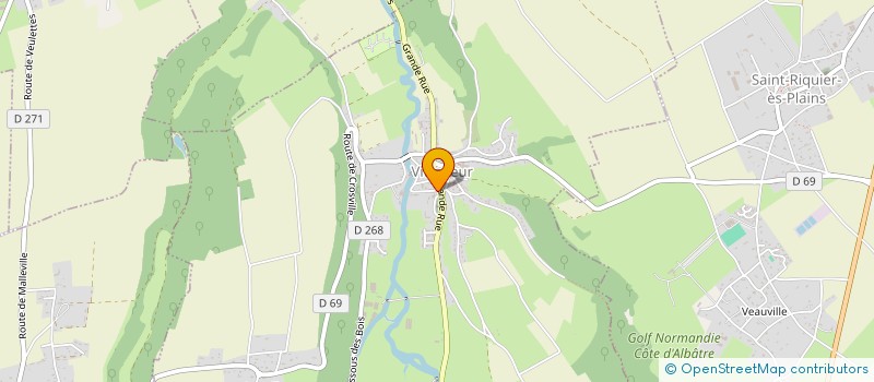 localisation de l'entreprise TAXI DU CAUX MARITIME  VITTEFLEUR