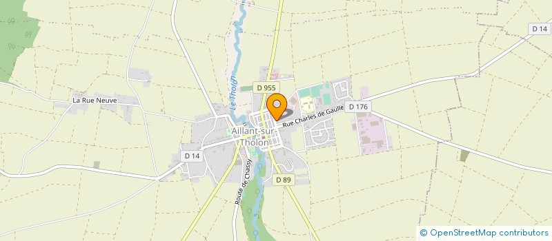 localisation de l'entreprise TAXI DU LEVANT  JOIGNY