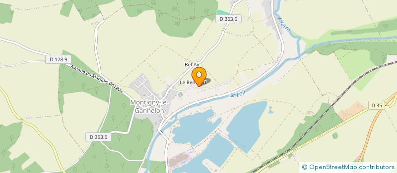 localisation de l'entreprise TAXI DU LOIR à MARBOUE