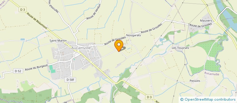 localisation de l'entreprise TAXI DU MARGUESTAUD à AUCAMVILLE