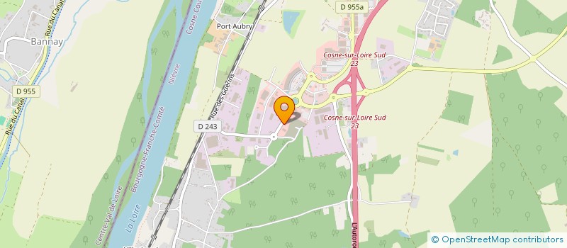 localisation de l'entreprise TAXI DU NOHAIN à COSNE-COURS-SUR-LOIRE