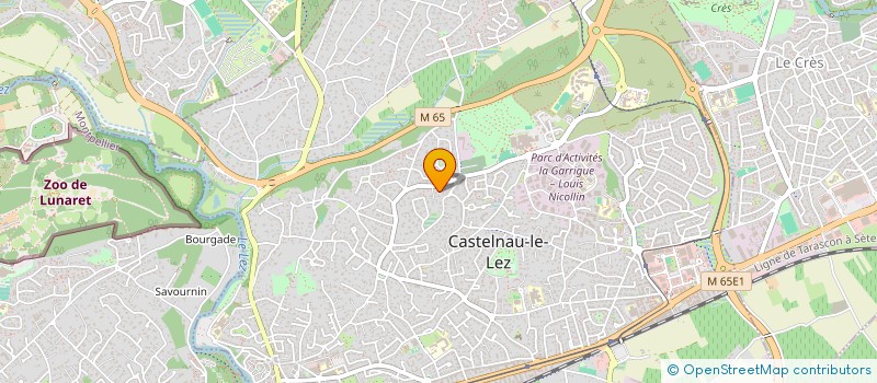 localisation de l'entreprise TAXI DU ROMARIN à CASTELNAU-LE-LEZ
